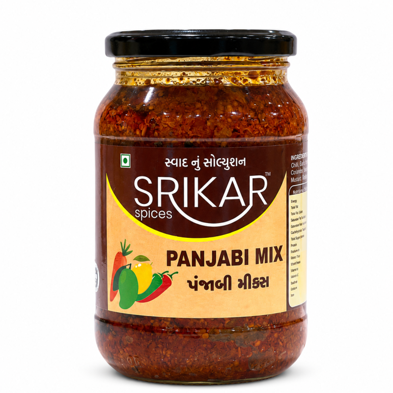 Punjabi Mix Achar (પંજાબી મિક્ષ અથાણું)