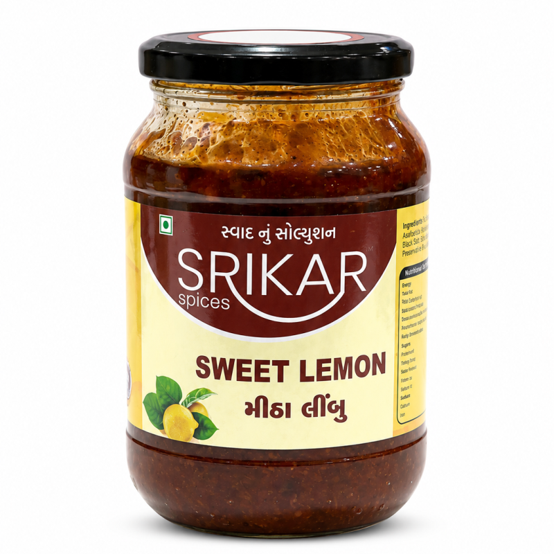 Sweet Lemon Achar (મીઠા લીંબુ અથાણું)
