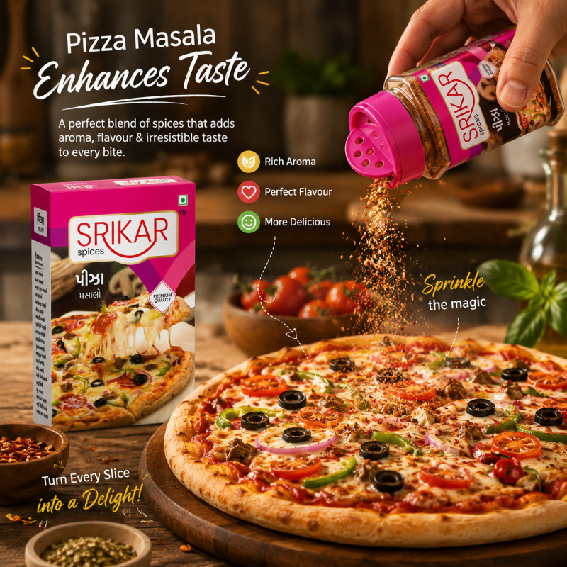 Pizza Masala(પિઝ્ઝા મસાલા)
