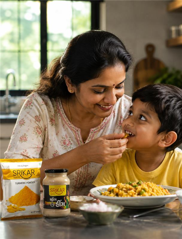 બાળકો માટે ઘરે કંઈપણ બનાવું ત્યારે મસાલાની શુદ્ધતા જોવી બહુ જરૂરી છે. શ્રીકર મસાલા વાપરીએ એટલે સ્વાદની સાથે ઘર જેવો જ ૧૦૦% ભરોસો મળે!