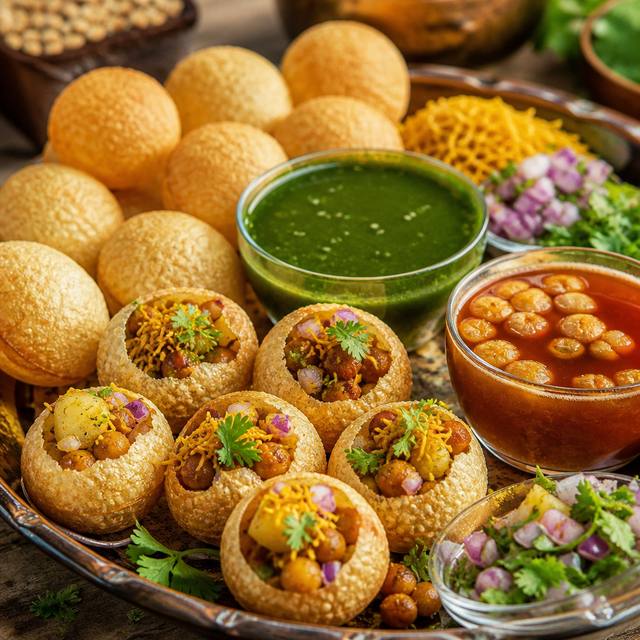 અમદાવાદી સ્ટ્રીટ સ્ટાઇલ પાણીપુરી